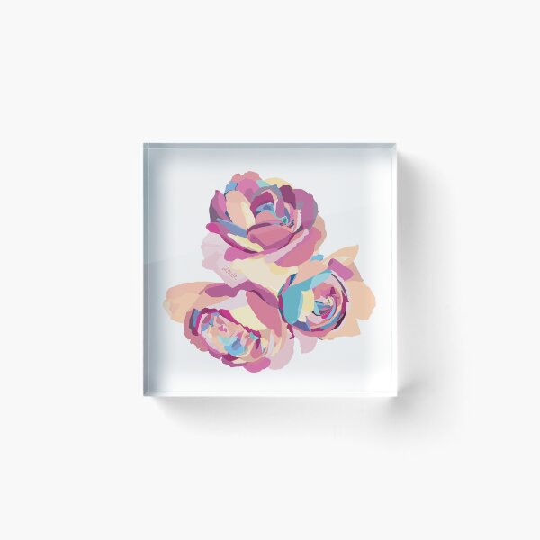 Item preview, DA Rose / Mulberry Blush Trio designed and sold by LouieGraphic.