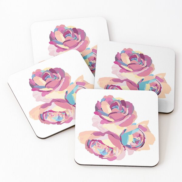 Item preview, DA Rose / Mulberry Blush Trio designed and sold by LouieGraphic.