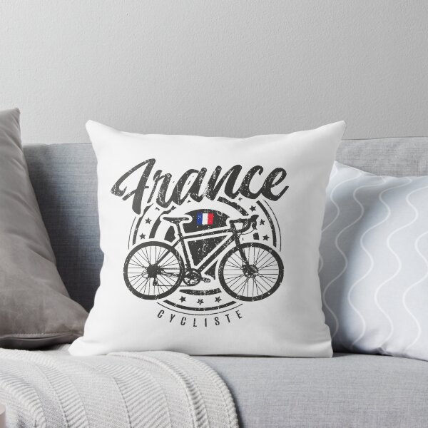 Item preview, Cycliste French Cycling Flag Bike Theme Gifts for a Cyclist Black designed and sold by KNUXX Shop.