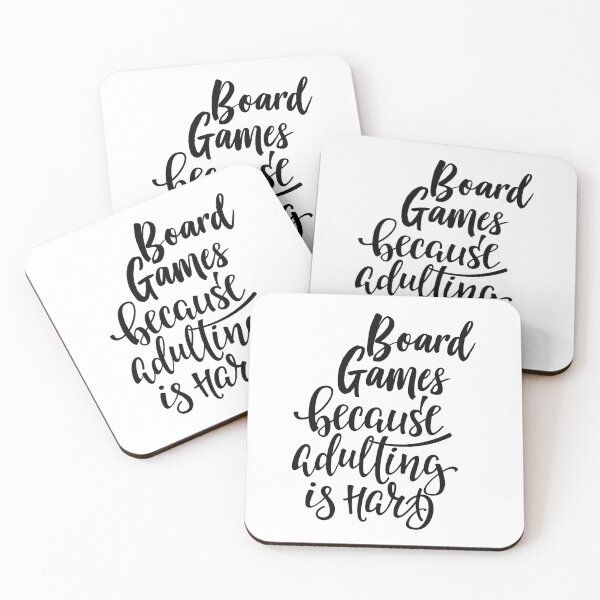 Item preview, Board Games Because Adulting Is Hard designed and sold by ProjectX23.