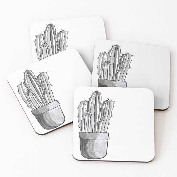 Item preview, Cactus family designed and sold by Bronwyn Houston Art.