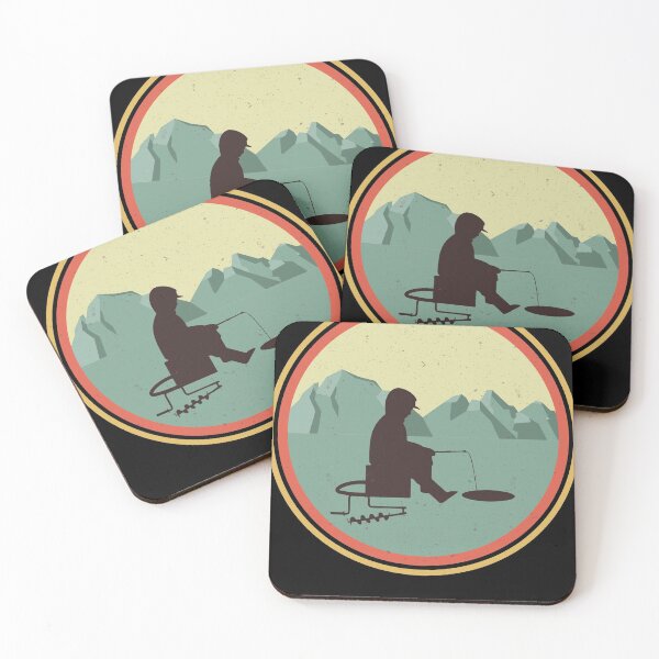 Artikelvorschau, Eisfischen-Shirt-Fischer-Geschenk Retro Eisfischen-Geschenk entworfen und verkauft von quicktees.