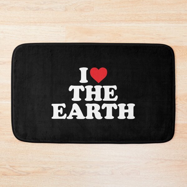 Item preview, I Love The Earth Heart Environmentalist designed and sold by WanitaDesign.