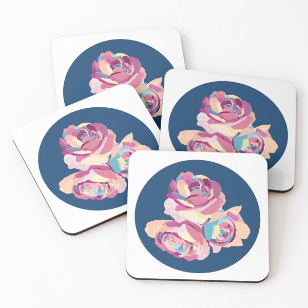 Item preview,  DA Rose / Mulberry Blush Trio/Navy designed and sold by LouieGraphic.