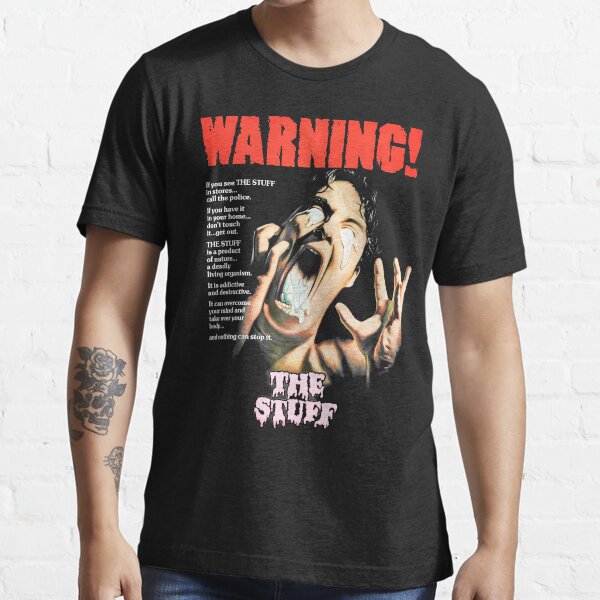 The Stuff "Movie Poster Art"【Horror】 Design (1985)☆VHS|Gasm Video☆ Essential T-Shirt