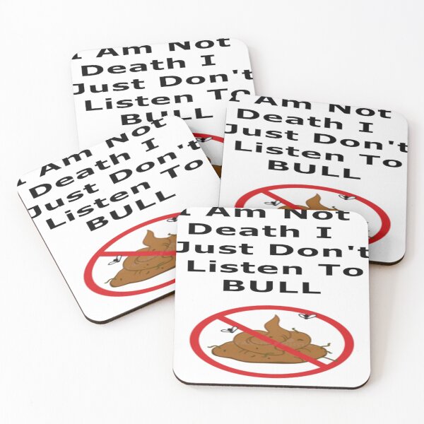 Item preview, Don't Make Me Death with Your BS designed and sold by Rowena Jones.