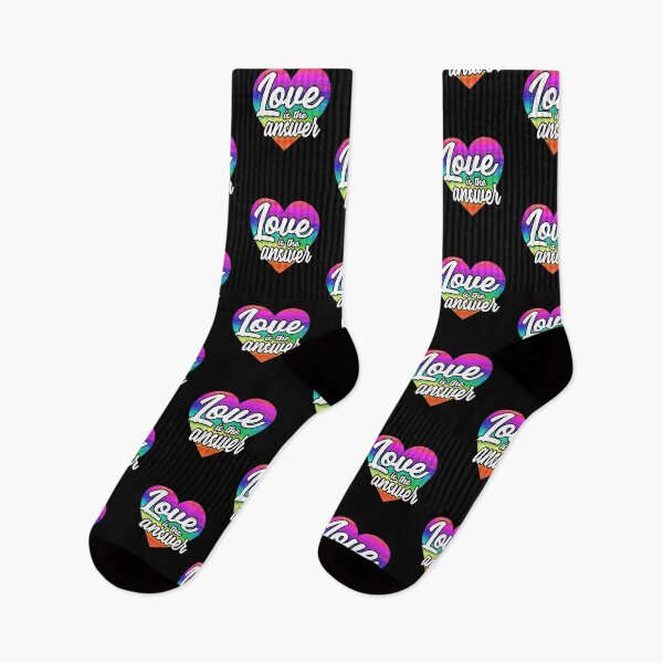 Item preview, Love Is The Answer LGBTQ Pride designed and sold by SiGo Apparels.