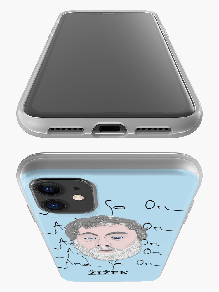 Alternate view of Zizek and so on iPhone Case & Cover