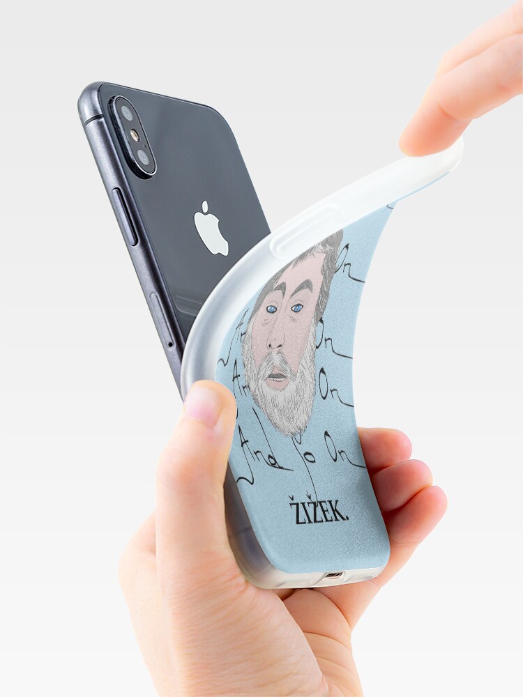 Alternate view of Zizek and so on iPhone Case & Cover