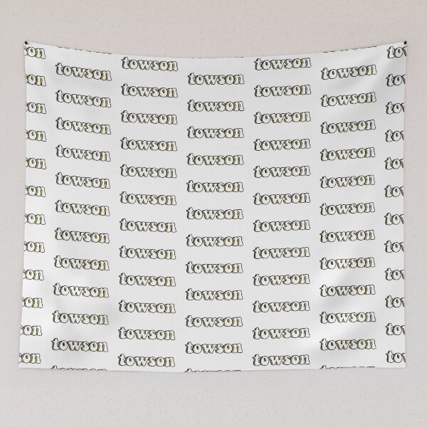 Item preview, Towson university groovy lettering designed and sold by Designed By Rachel.