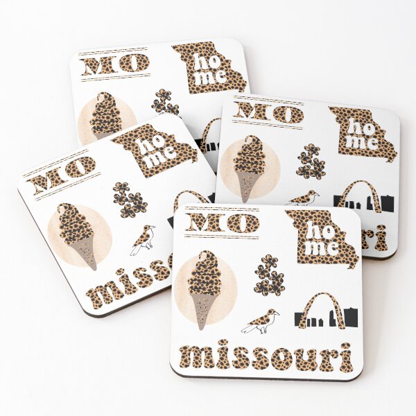 Item preview, Cheetah Animal Print Missouri US State Pack designed and sold by The-Goods.