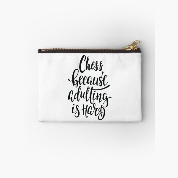 Item preview, Chess Because Adulting Is Hard designed and sold by ProjectX23.