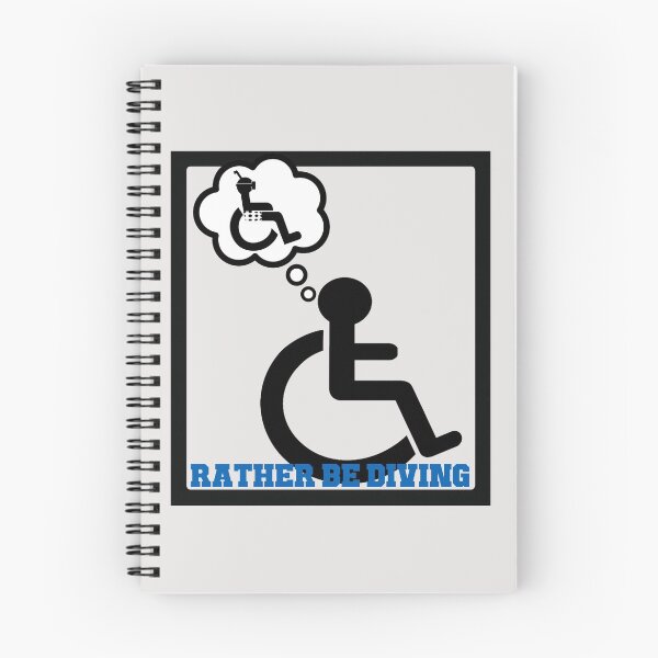 Item preview, Wheelchair humor, Rather Be Diving, Gift for Para-divers designed and sold by creativator.