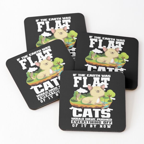 Item preview, If The Earth Was Flat Cat Earth Day designed and sold by WanitaDesign.