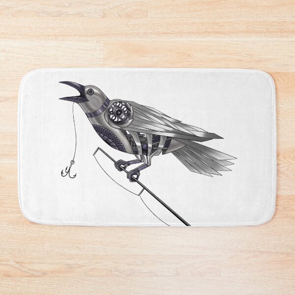 Item preview, Robot Fish Crow designed and sold by JupiterSoup.
