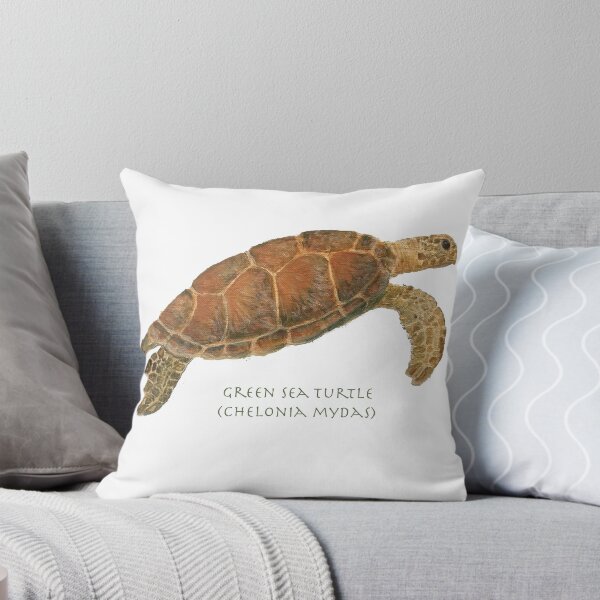 Item preview, Green Sea Turtle (Chelonia mydas)  by Chrissy Wild designed and sold by ChrissyWild.