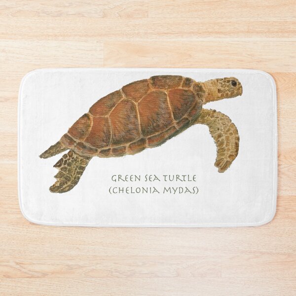 Item preview, Green Sea Turtle (Chelonia mydas)  by Chrissy Wild designed and sold by ChrissyWild.