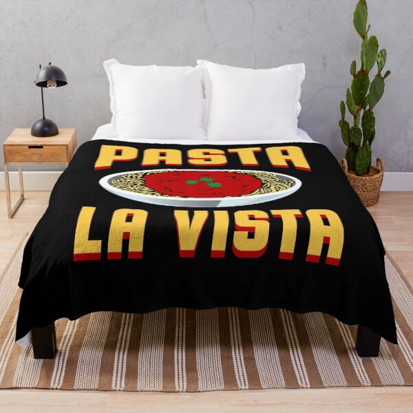Artikelvorschau, Pasta la Vista Spaghetti Essen Nudeln Geschenk entworfen und verkauft von redshirtz.