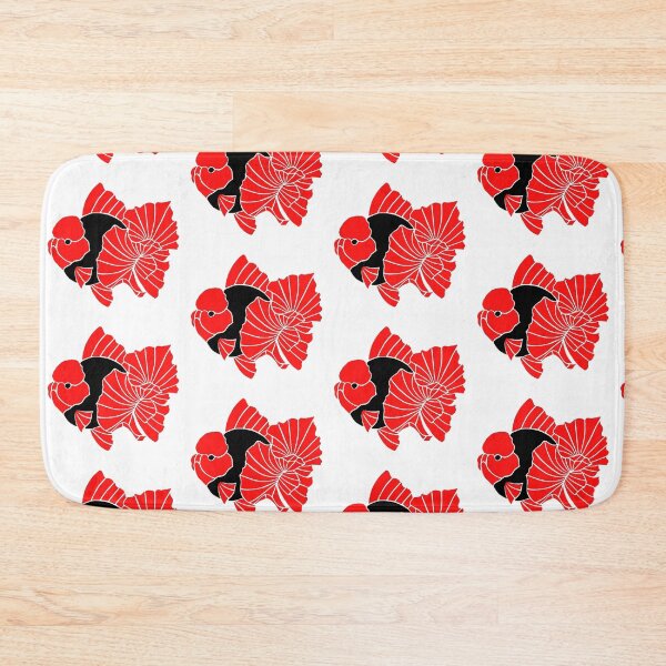 Item preview, Oranda Red and Black Goldfish Logo 20 F designed and sold by Nosnah.