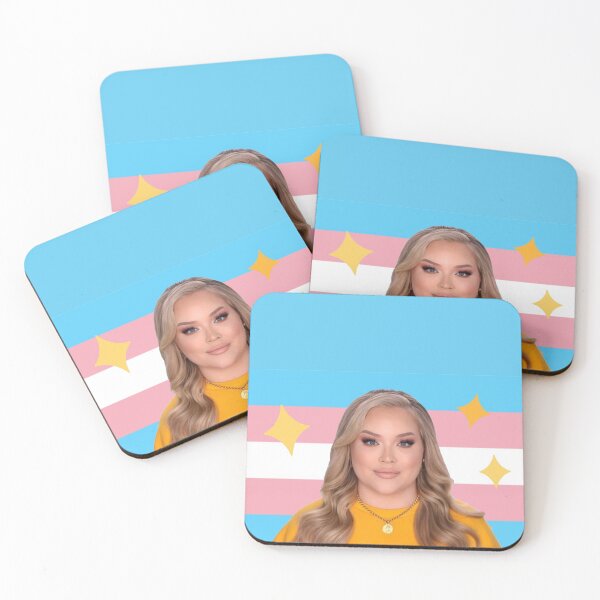 Item preview, NikkieTutorials Trans Flag designed and sold by standryn.