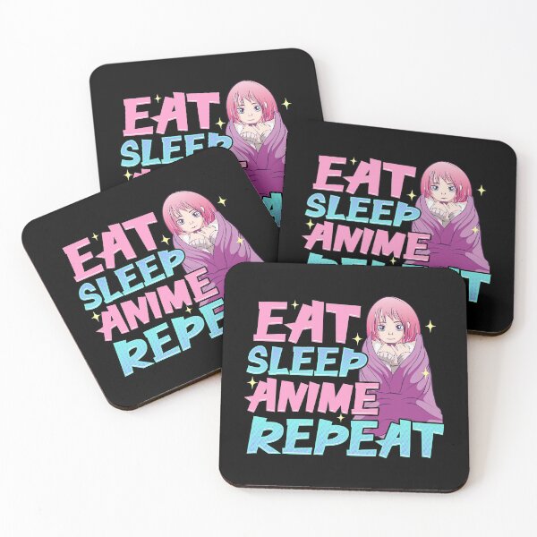 Artikelvorschau, Lustiges Anime-besessenes Mädchen essen Schlaf-Anime-Wiederholung entworfen und verkauft von perfectpresents.