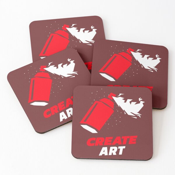 Item preview, Create art spray can designed and sold by modernzen.