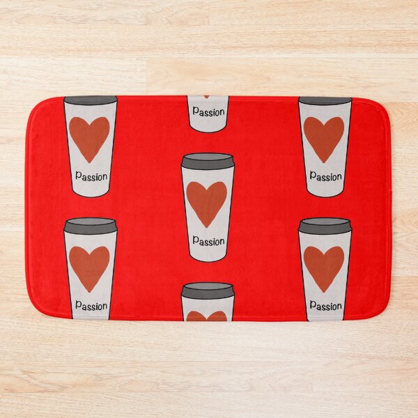 Item preview, Coffee Passion - White, Red and Grey designed and sold by Paul Corps.