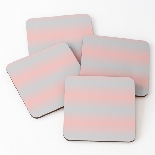 Item preview, Early Morning in Coral and Gray designed and sold by KeksWorkroom.