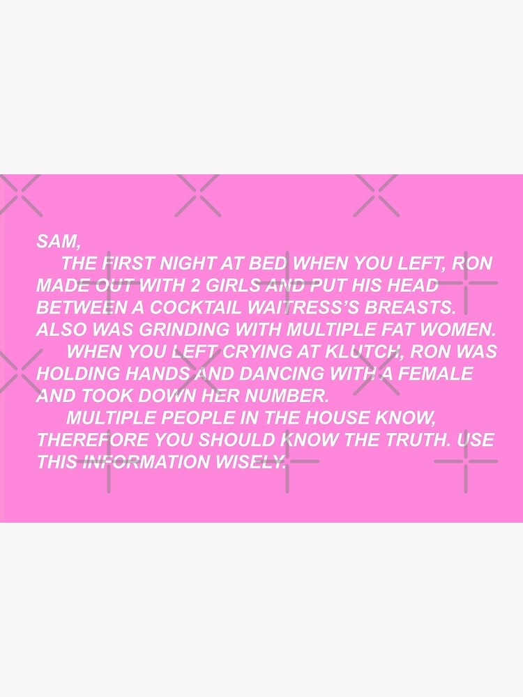 Thumbnail 6 of 6, Bath Mat, the note (in pink) designed and sold by pink pretty.