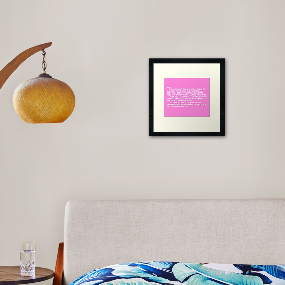 Item preview, Framed Art Print designed and sold by lolosenese.