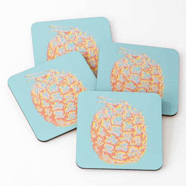 Artikelvorschau, Brit Milah PINEAPPLE - blue entworfen und verkauft von Hell-Prints.