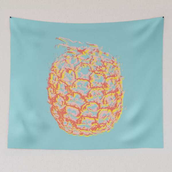 Item preview, Brit Milah PINEAPPLE - blue designed and sold by Hell-Prints.