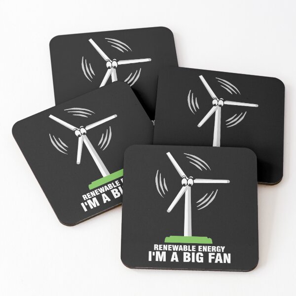 Item preview, Im A Big Fan Renewable Energy Wind designed and sold by WanitaDesign.