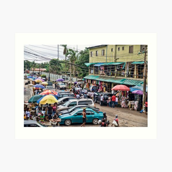Ikeja Lagos Art Print