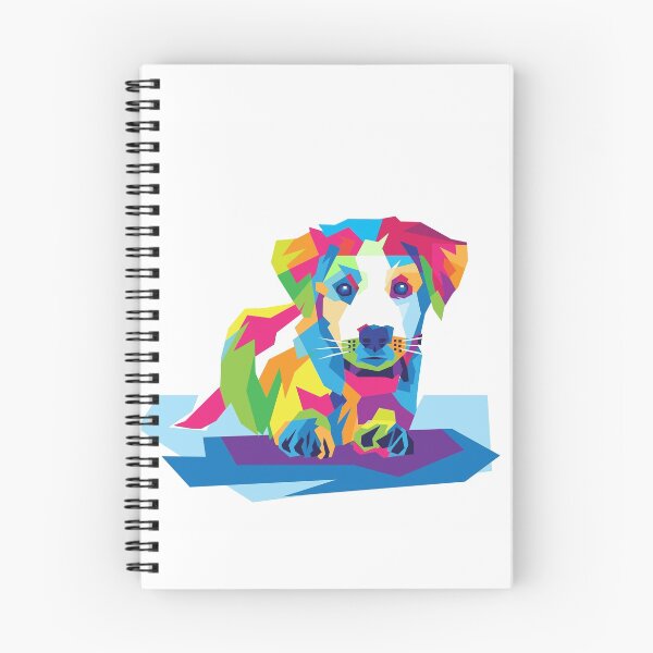 Aperçu de l'œuvre Chiot géométrique créée et vendue par CollegeShutIn.