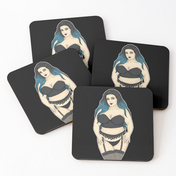 Item preview, THICK PINUP Blue Hair designed and sold by VixxxenDesigns.