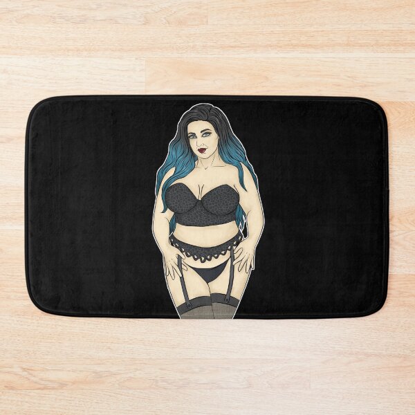 Item preview, THICK PINUP Blue Hair designed and sold by VixxxenDesigns.