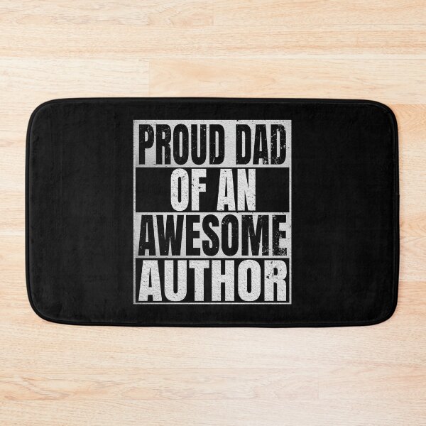 Item preview, Proud Dad Of An Awesome Author Gift - Funny Writing product designed and sold by Grabitees.