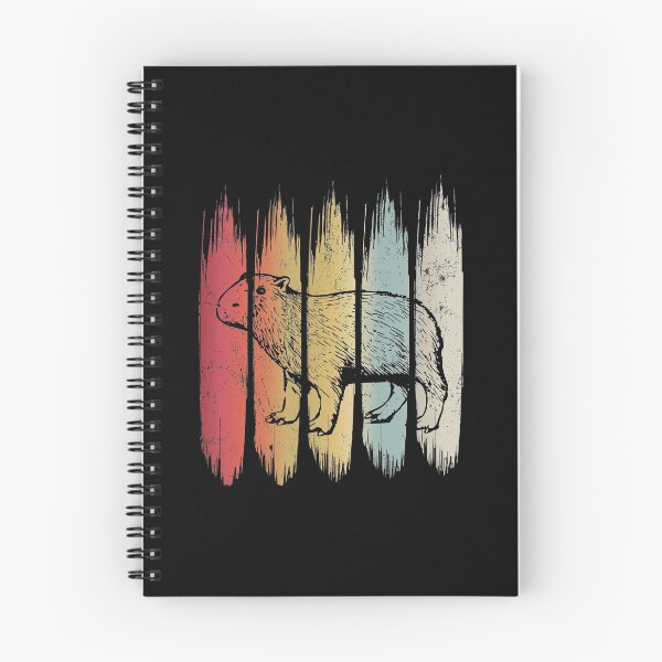 Item preview, Vintage Capybara Lover Retro Rodent Silhouette Gift design designed and sold by Grabitees.