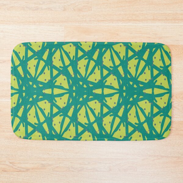 Item preview, Fizzy Lime Green Lemonade  Spaghetti Line and dot Pattern designed and sold by LJWDesigns.