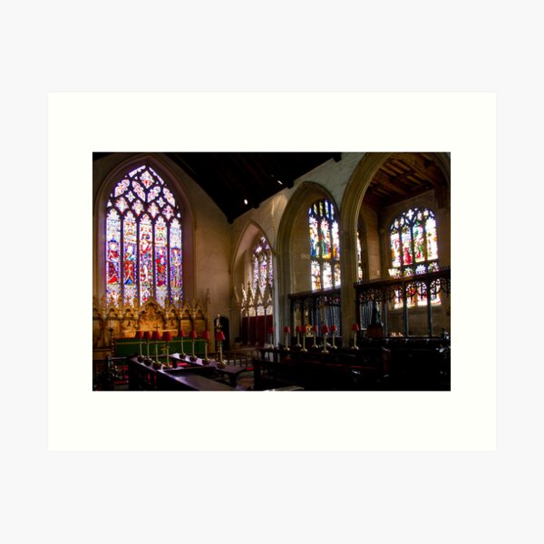 Item preview, The interior glory of Lavenham Church designed and sold by BizziLizzy.