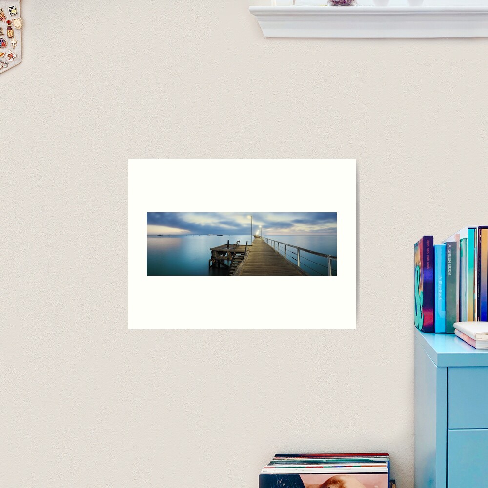 Beachport Jetty, South Australia Art Print