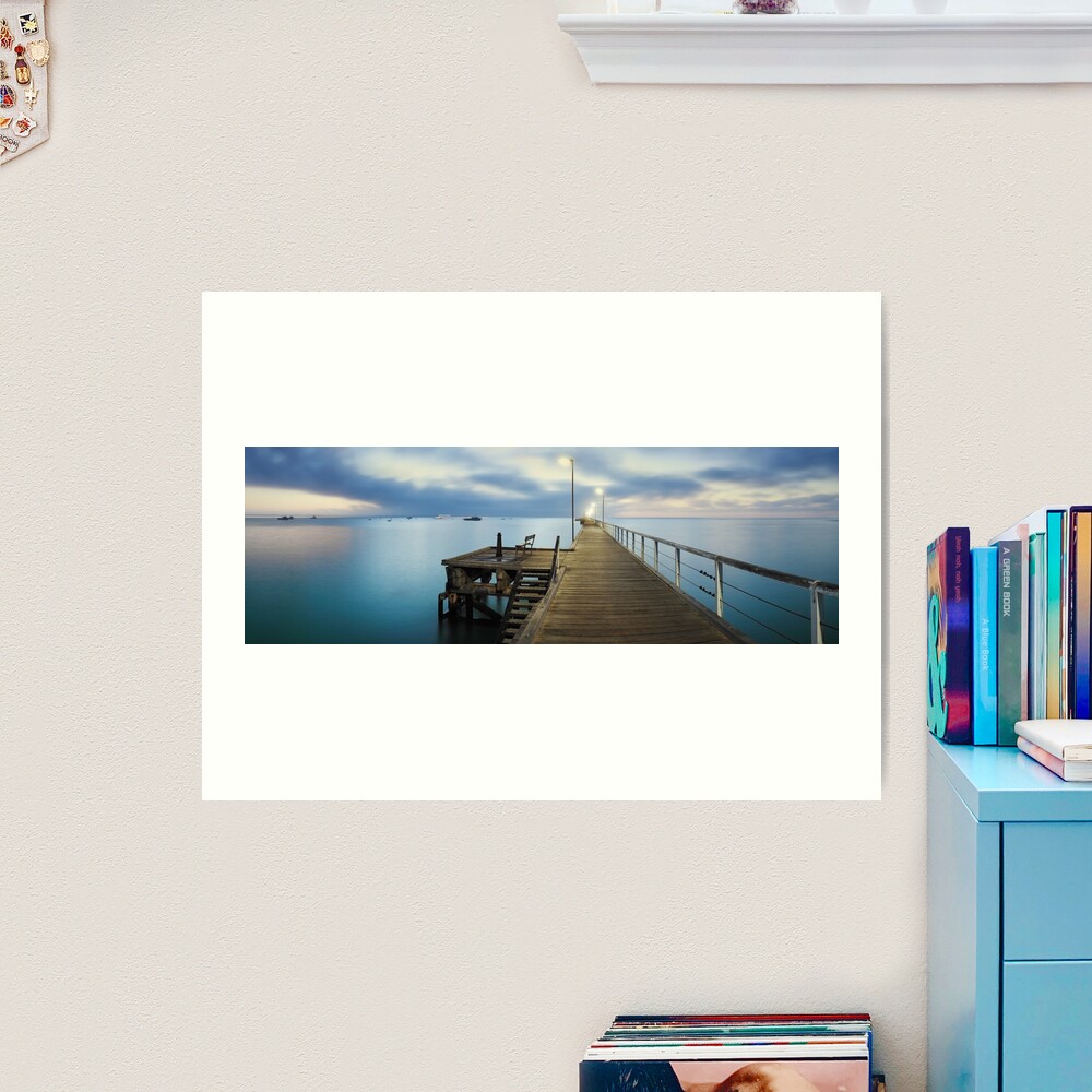 Beachport Jetty, South Australia Art Print