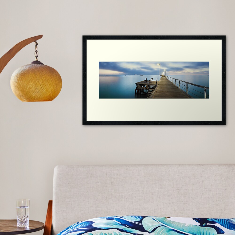 Beachport Jetty, South Australia Framed Art Print