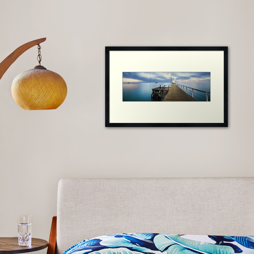 Beachport Jetty, South Australia Framed Art Print