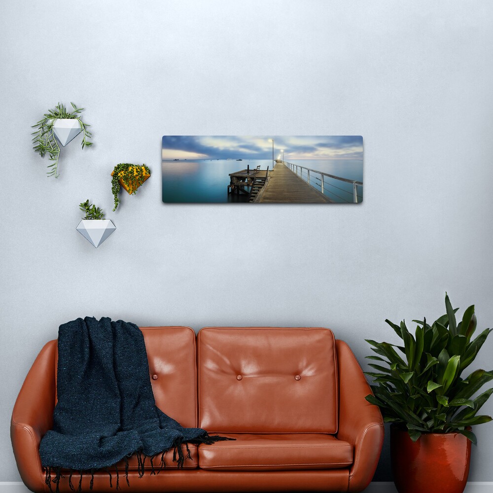 Beachport Jetty, South Australia Metal Print