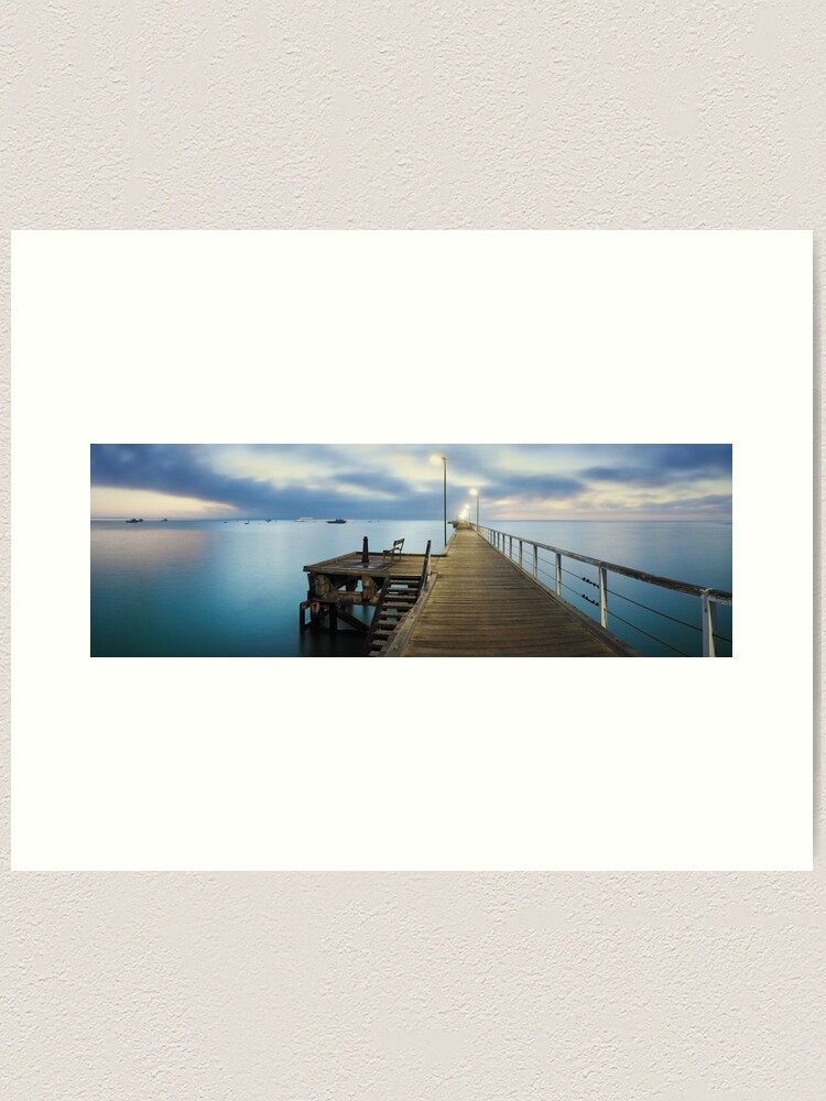 Alternate view of Beachport Jetty, South Australia Art Print