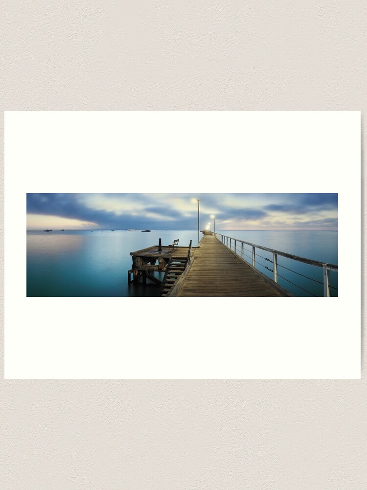 Alternate view of Beachport Jetty, South Australia Art Print