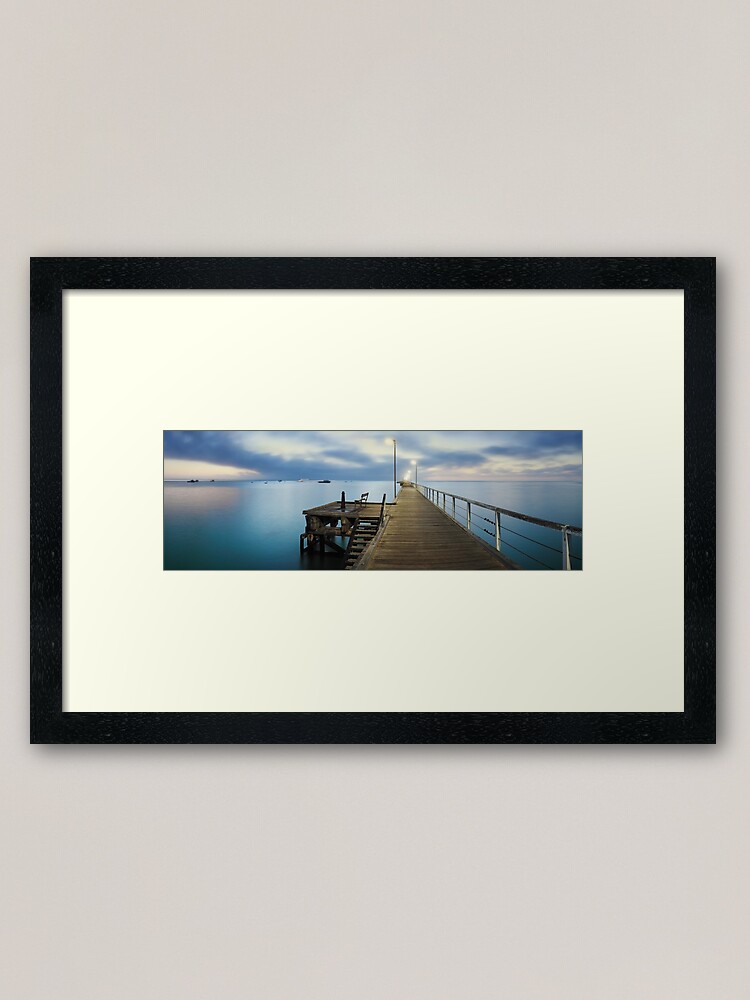 Alternate view of Beachport Jetty, South Australia Framed Art Print