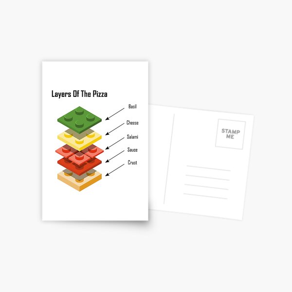 Item preview, Layers Of Pizza - Layers Of The Pizza designed and sold by DerNerd.